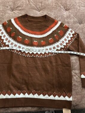 BloomChic size 10 pumpkin Thanksgiving sweater